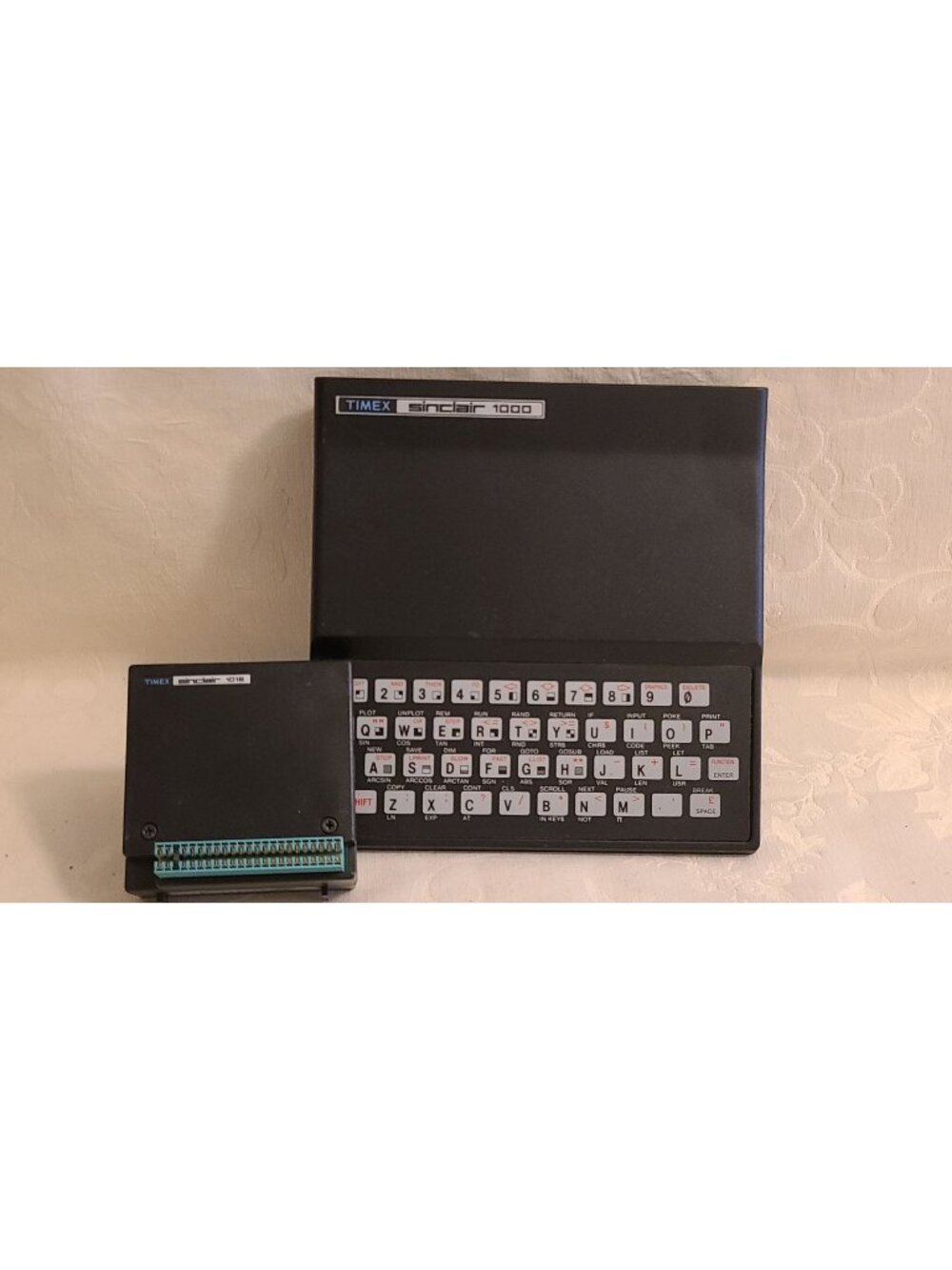 Timex Sinclair 1000 Computer + 1016 16K RAM Expansion Module Vintage ZX81